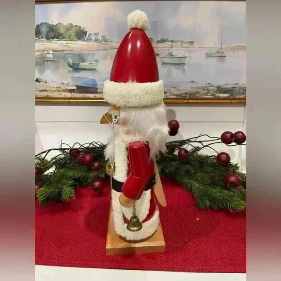 Vintage Santa Nutcracker made in Germany by Steinbeck Volkskuns 16 inches Tall - Picture 2 of 6